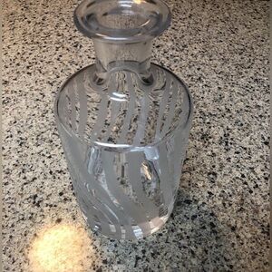 Kate Spade + Lenox Collaboration Banyan Stripe Edition Decanter Bottle Vase